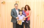Son's Awards Ceremony in Elementary School, Ukraine